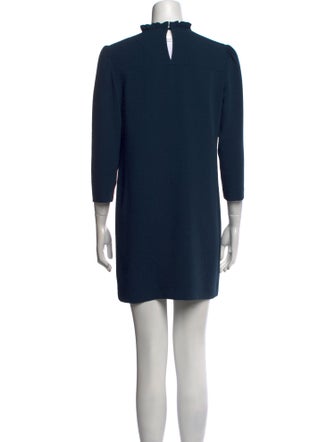Sandro Mock Neck Mini Dress