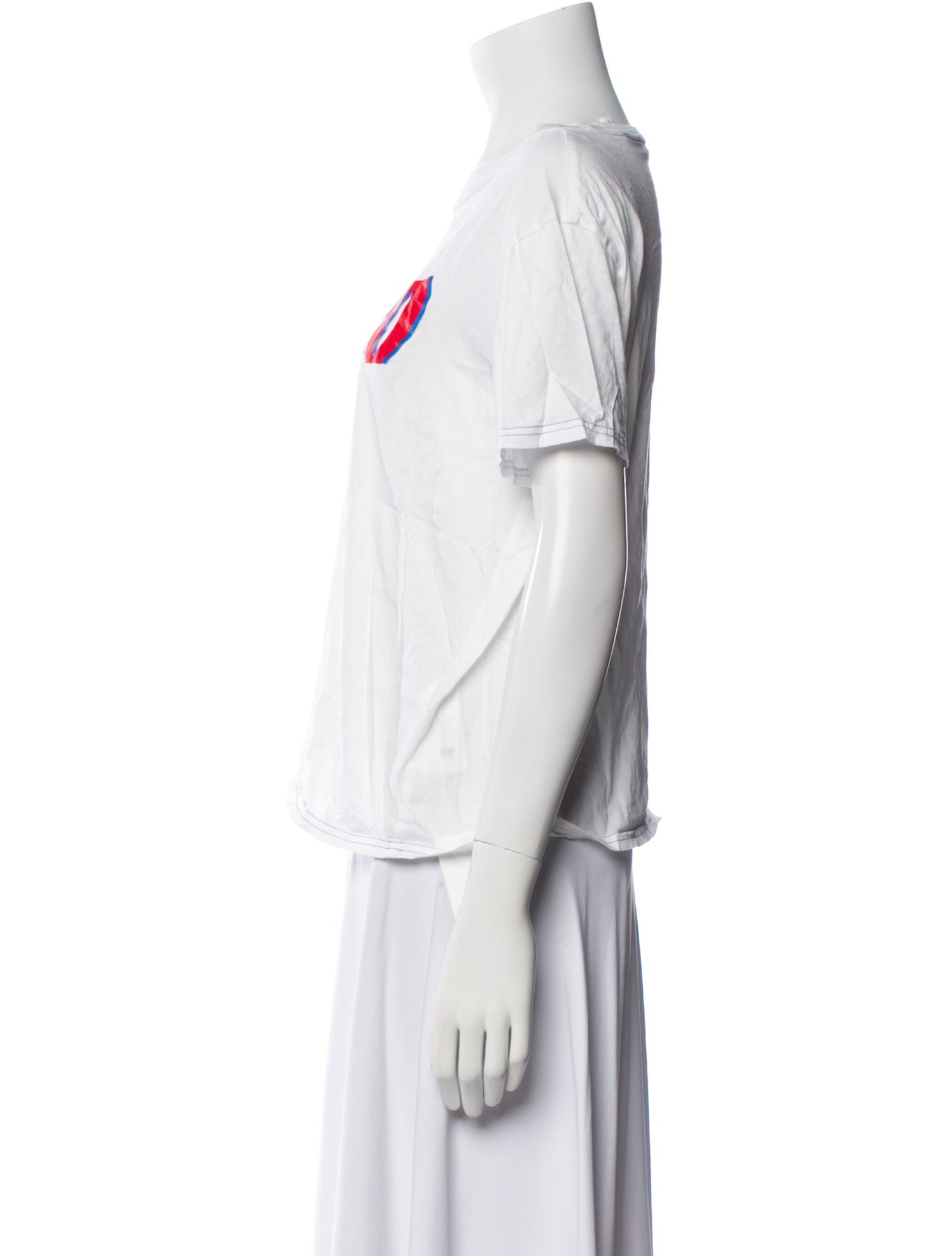 Sandro Graphic Print Crew Neck T-Shirt