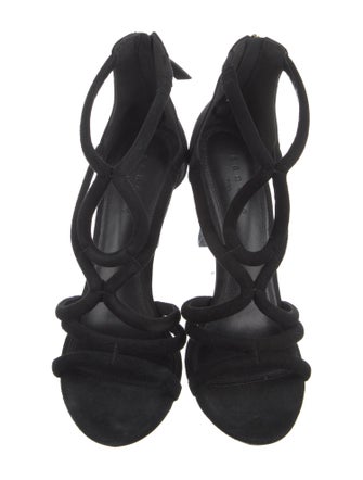 Sandro Suede Gladiator Sandals