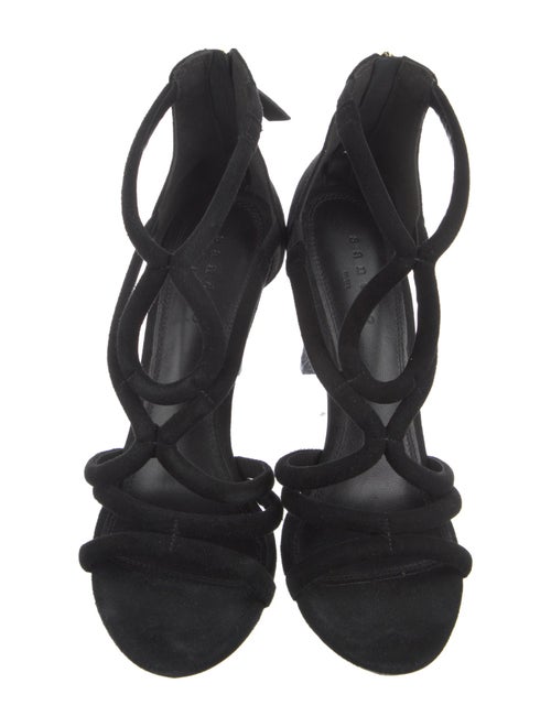 Sandro Suede Gladiator Sandals