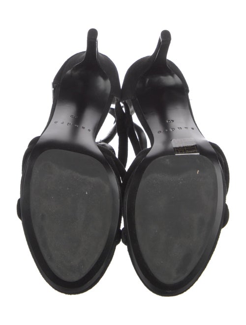 Sandro Suede Gladiator Sandals