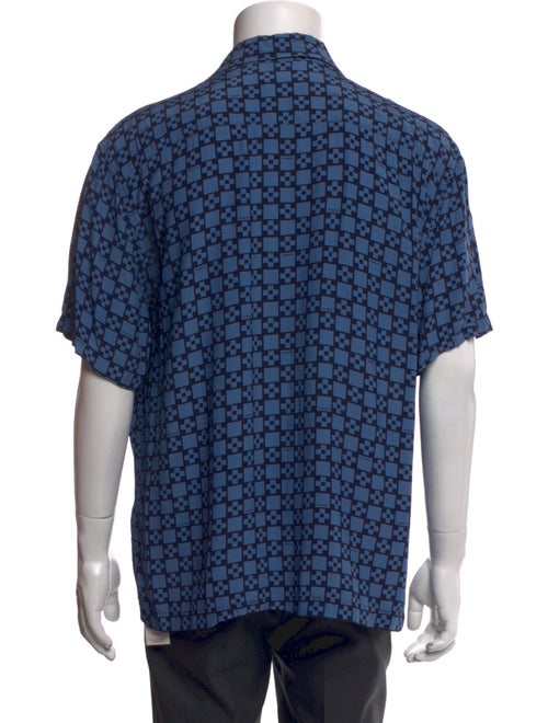 Sandro Printed Short Sleeve Shirt