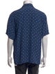 Sandro Printed Short Sleeve Shirt