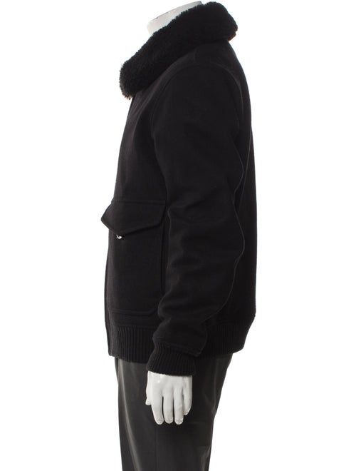 Sandro Wool Bomber Jacket