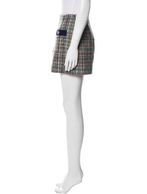 Sandro Tweed Pattern Mini Shorts