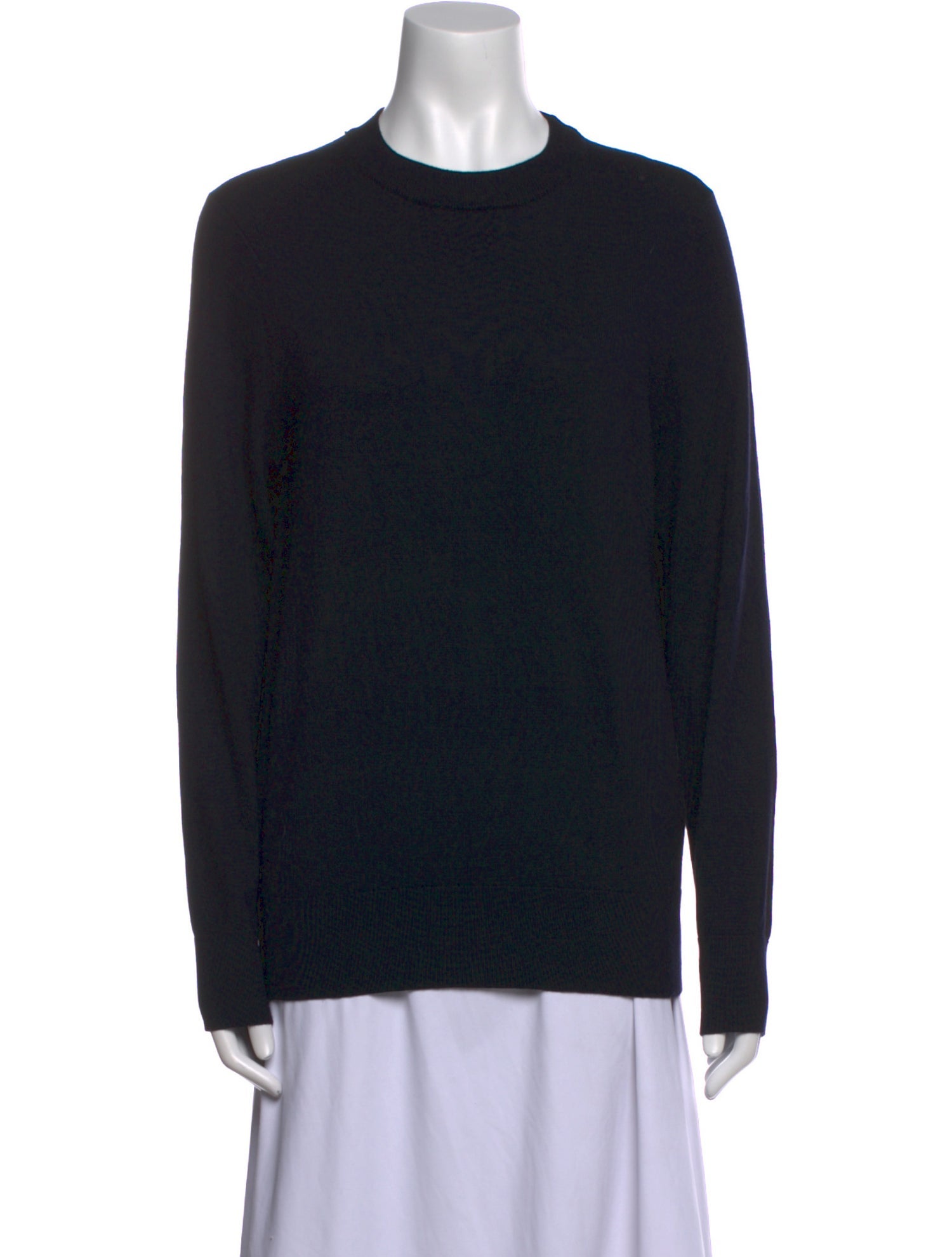 Sandro Wool Crew Neck Sweatshirt