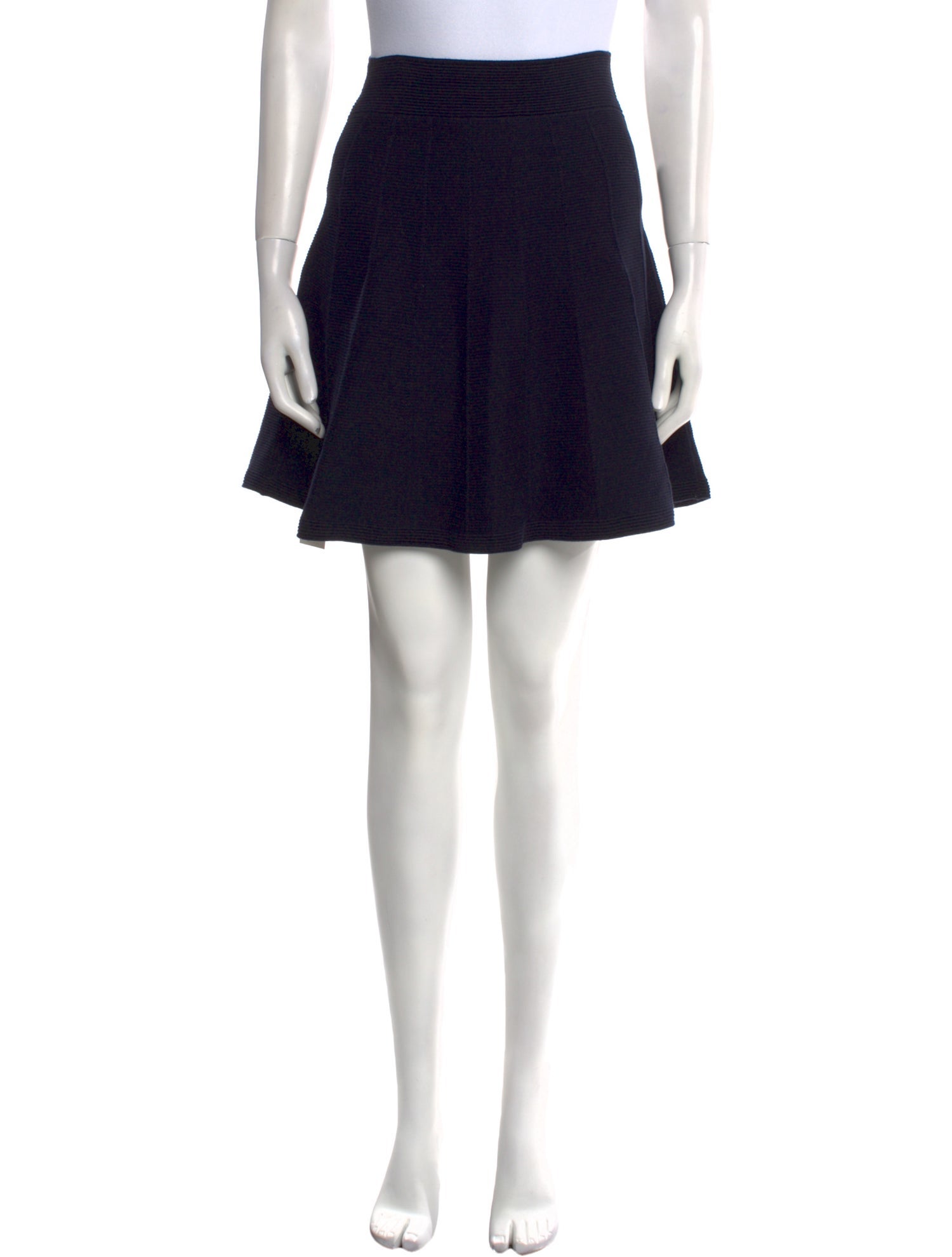 Sandro Ruffle Embellishment Mini Skirt