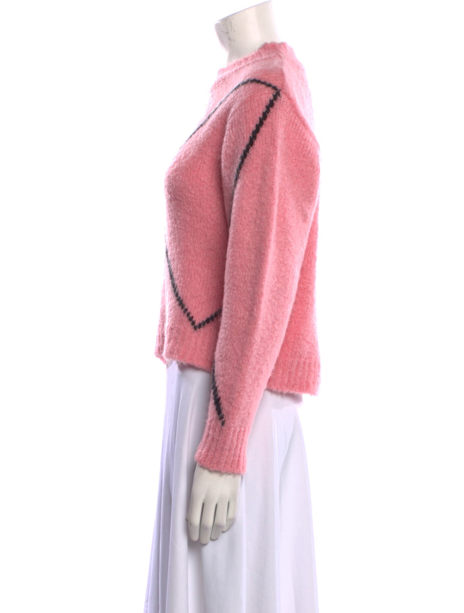 Sandro Mock Neck Sweater