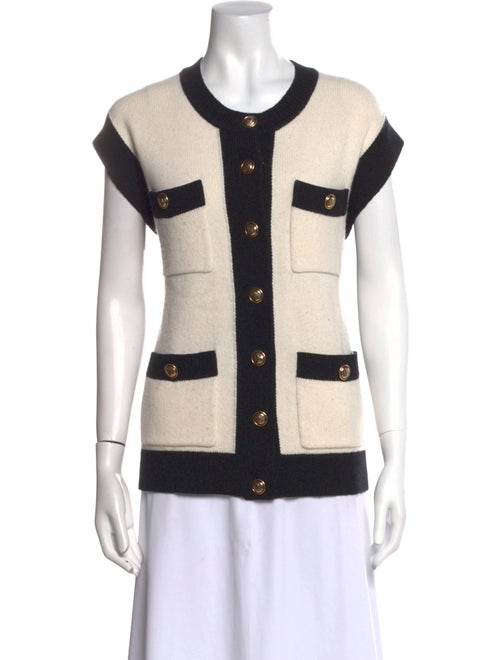 Sandro Wool Colorblock Pattern Sweater