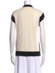 Sandro Wool Colorblock Pattern Sweater