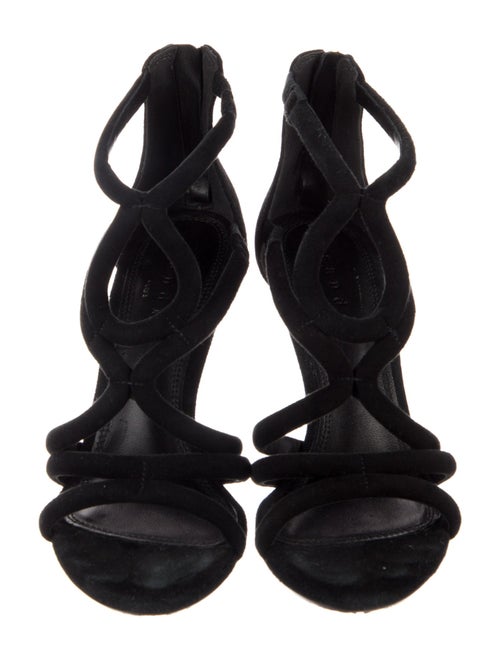 Sandro Suede Gladiator Sandals