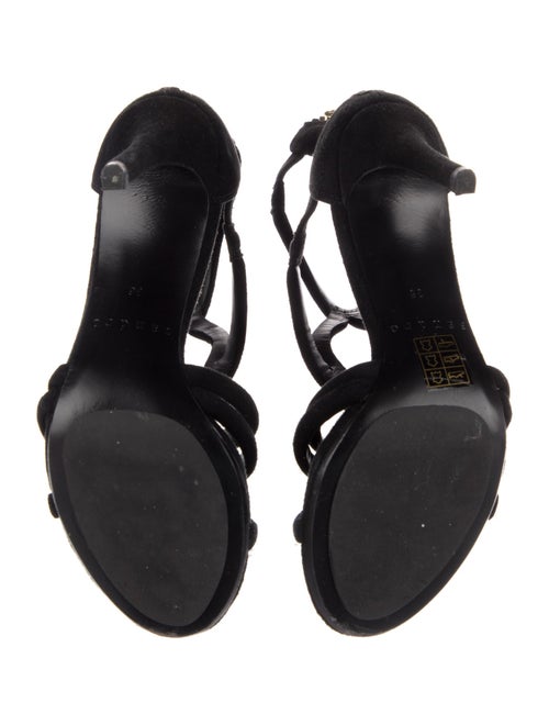 Sandro Suede Gladiator Sandals