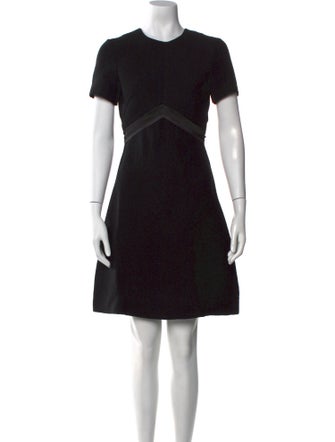 Sandro Crew Neck Knee-Length Dress