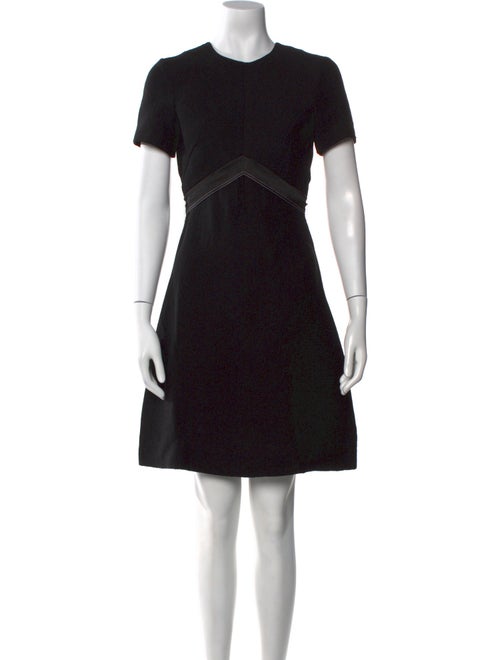 Sandro Crew Neck Knee-Length Dress