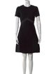 Sandro Crew Neck Knee-Length Dress