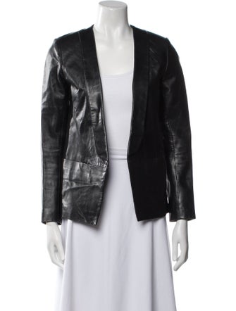 Sandro Leather Evening Jacket