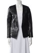 Sandro Leather Evening Jacket