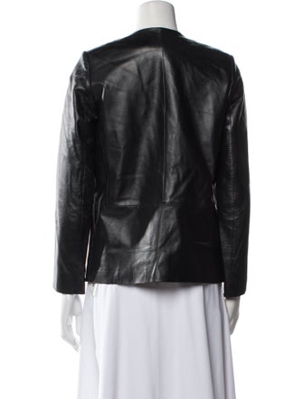 Sandro Leather Evening Jacket
