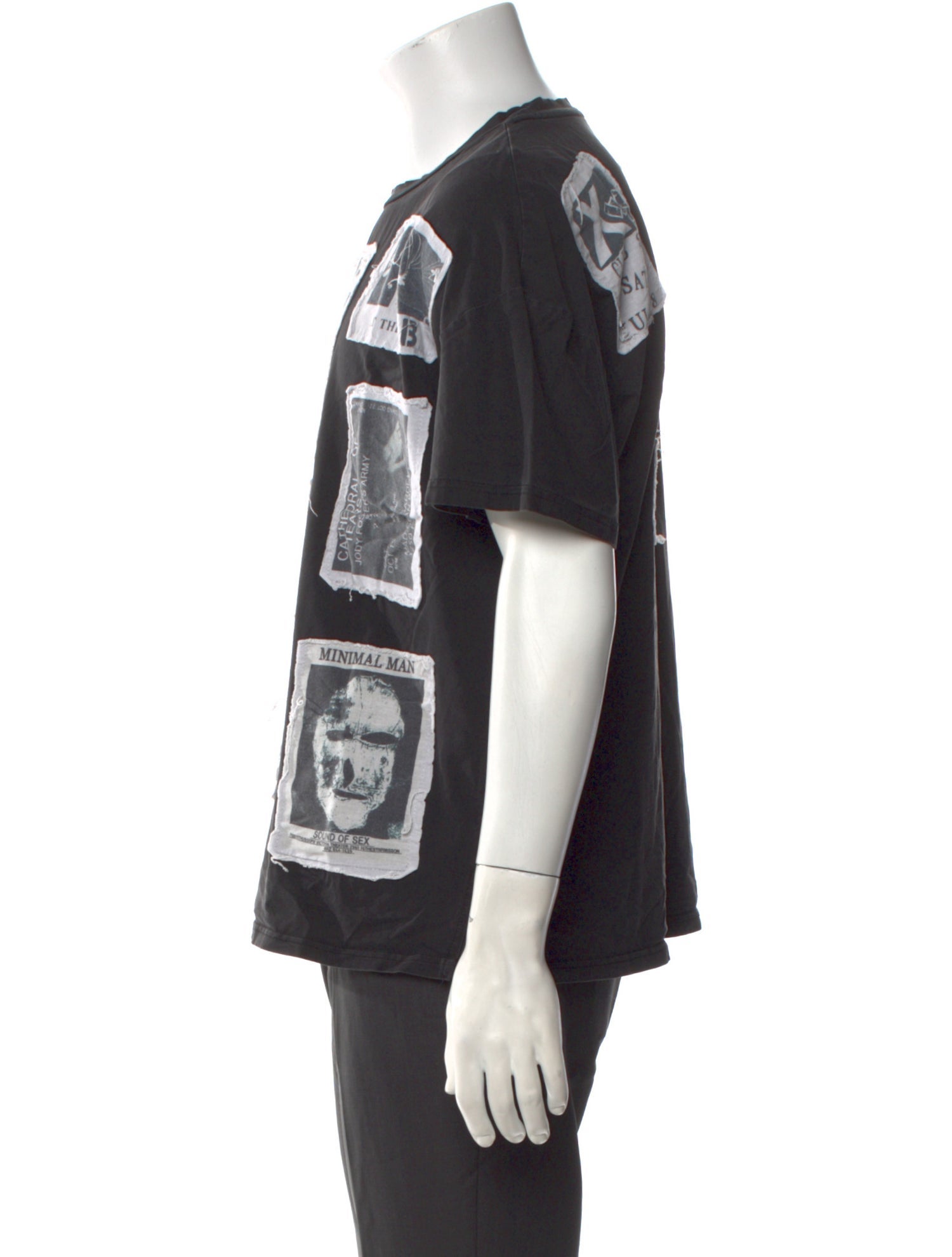 Sandro Graphic Print Crew Neck T-Shirt