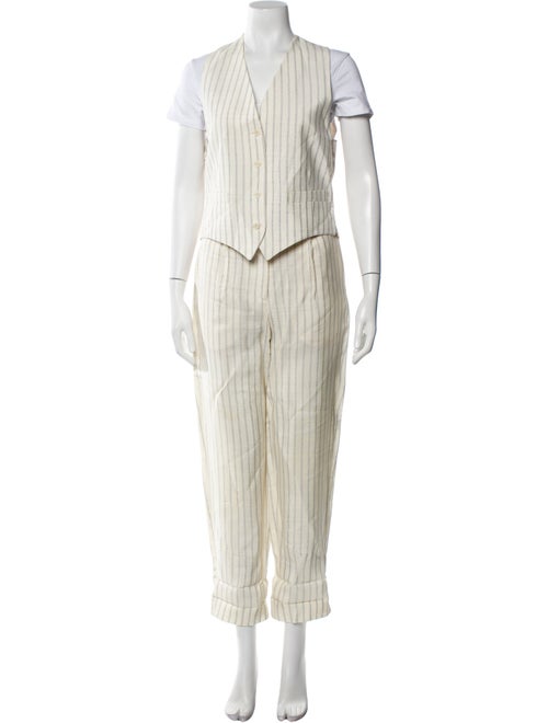 Sandro Striped Pant Set