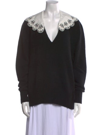 Sandro V-Neck Sweater