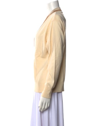 Sandro Wool V-Neck Sweater