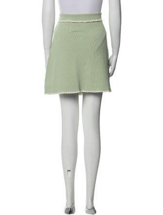 Sandro Whipstitch Trim Mini Skirt