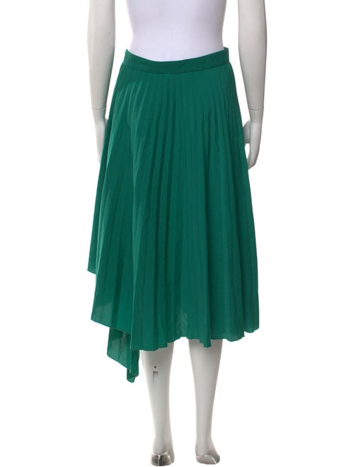 Sandro Pleated Accents Midi Length Skirt