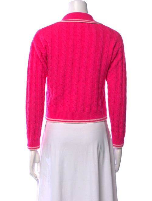 Sandro Crochet Open Front Sweater