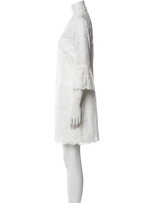 Sandro V-Neck Mini Dress