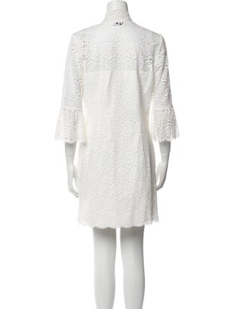 Sandro V-Neck Mini Dress