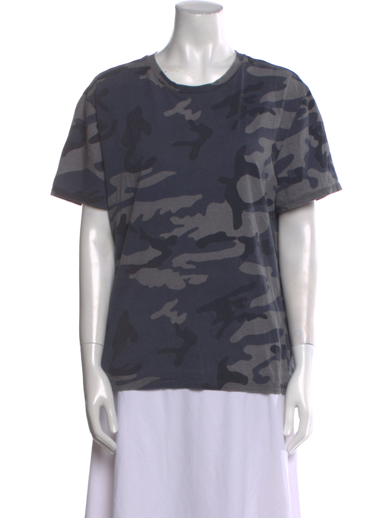 Sandro Printed Crew Neck T-Shirt