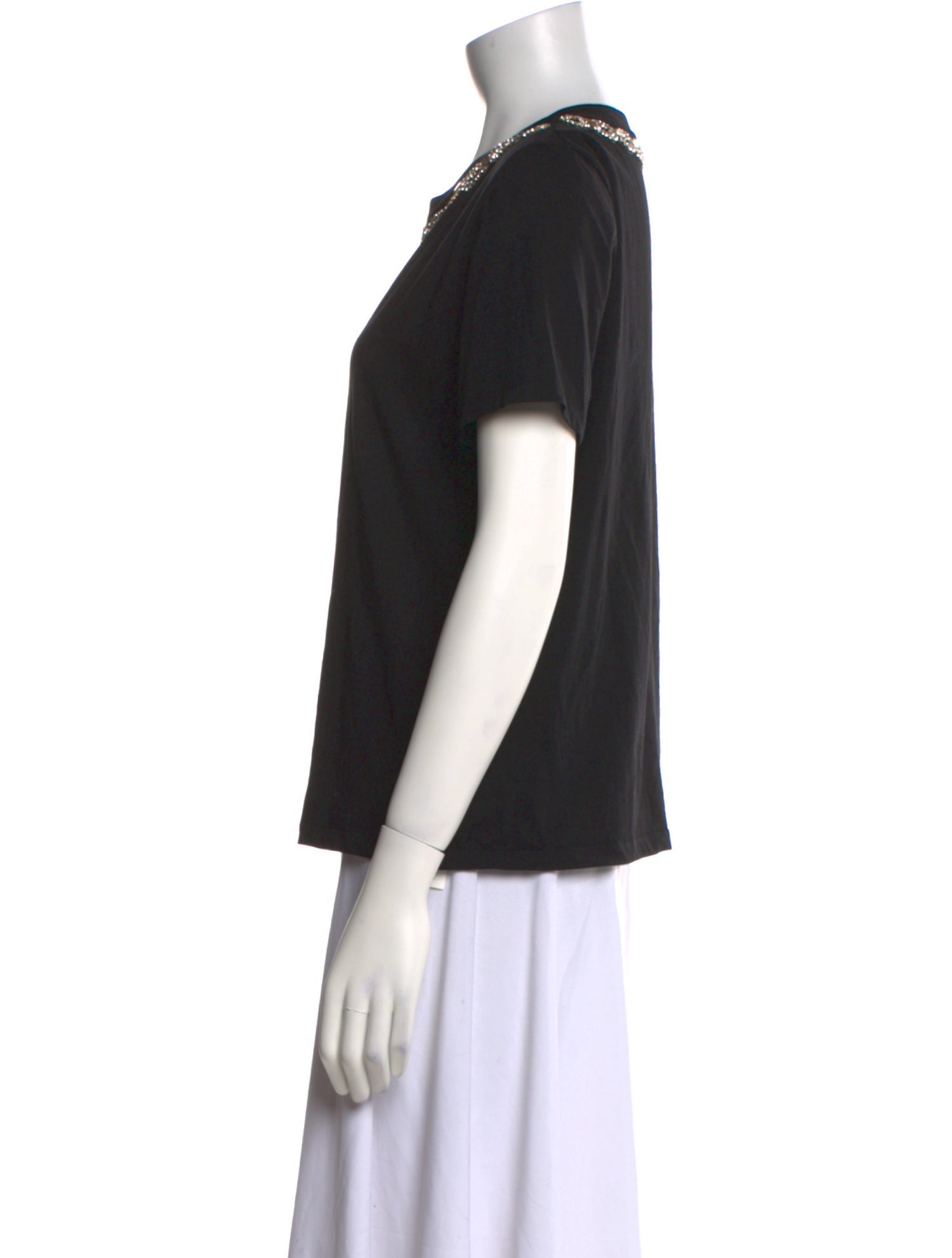 Sandro Crew Neck Short Sleeve T-Shirt