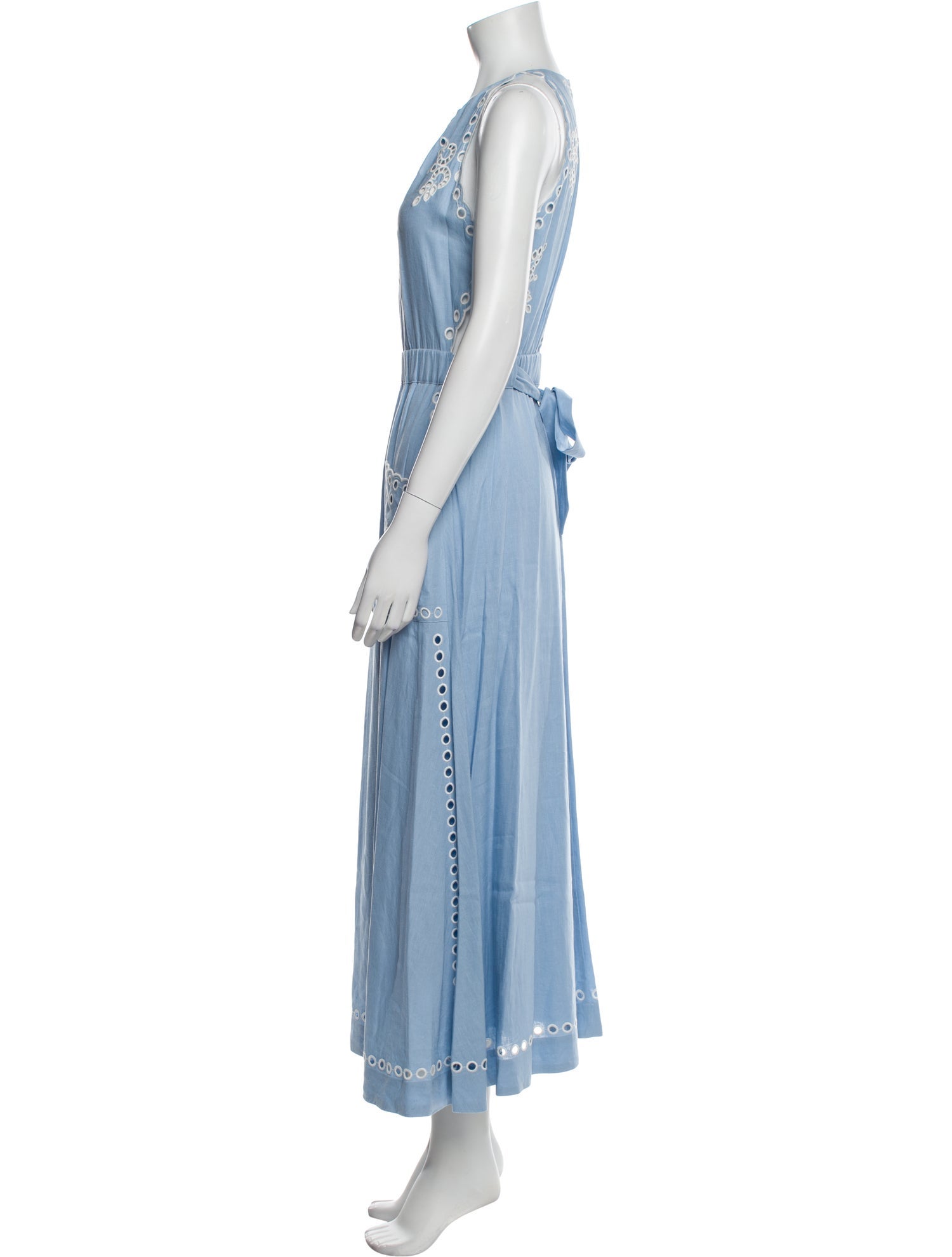 Sandro Linen Long Dress w/ Tags