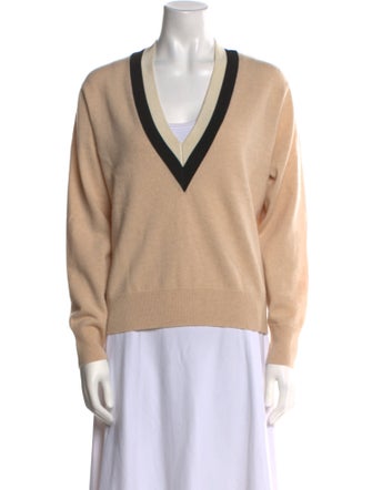 Sandro Wool V-Neck Sweater