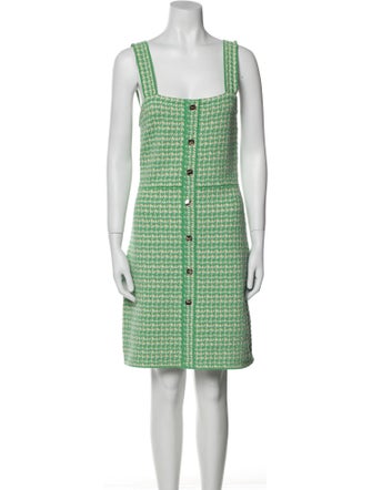 Sandro Printed Mini Dress