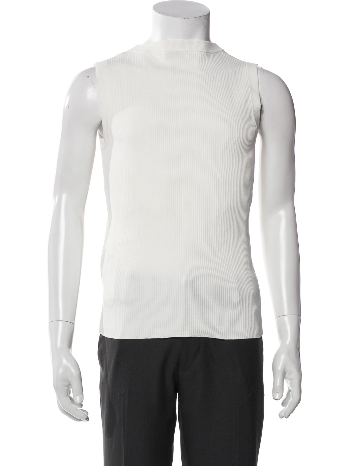 Sandro Mock Neck Sleeveless T-Shirt w/ Tags