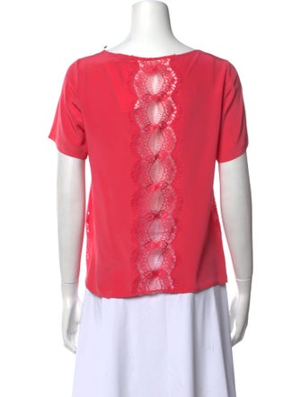 Sandro Scoop Neck Short Sleeve T-Shirt