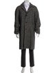 Sandro Printed Overcoat