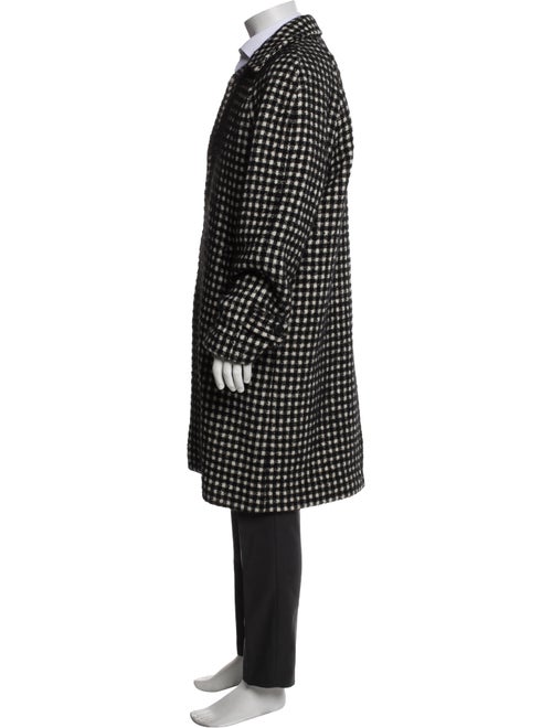 Sandro Printed Overcoat