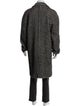 Sandro Printed Overcoat