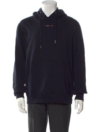 Sandro Graphic Print Crew Neck Hoodie