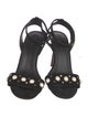 Sandro Suede Studded Accents Slingback Pumps
