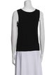 Sandro Square Neckline Sleeveless Top