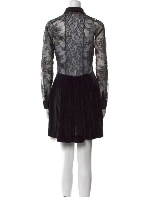 Sandro Printed Mini Dress