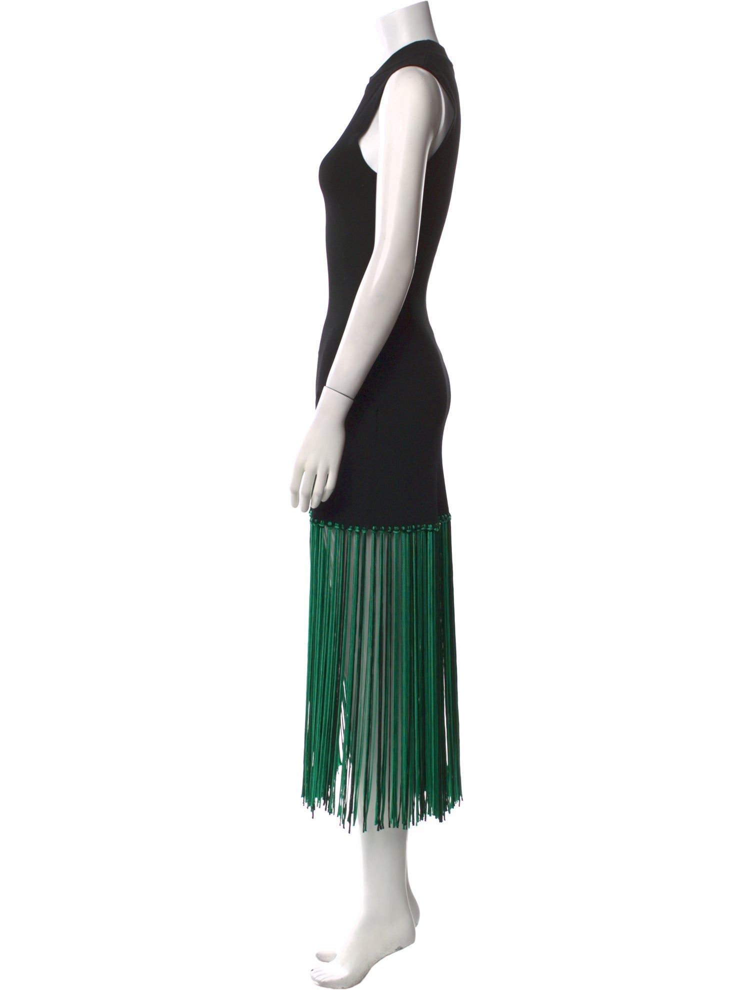 Sandro Colorblock Pattern Long Dress