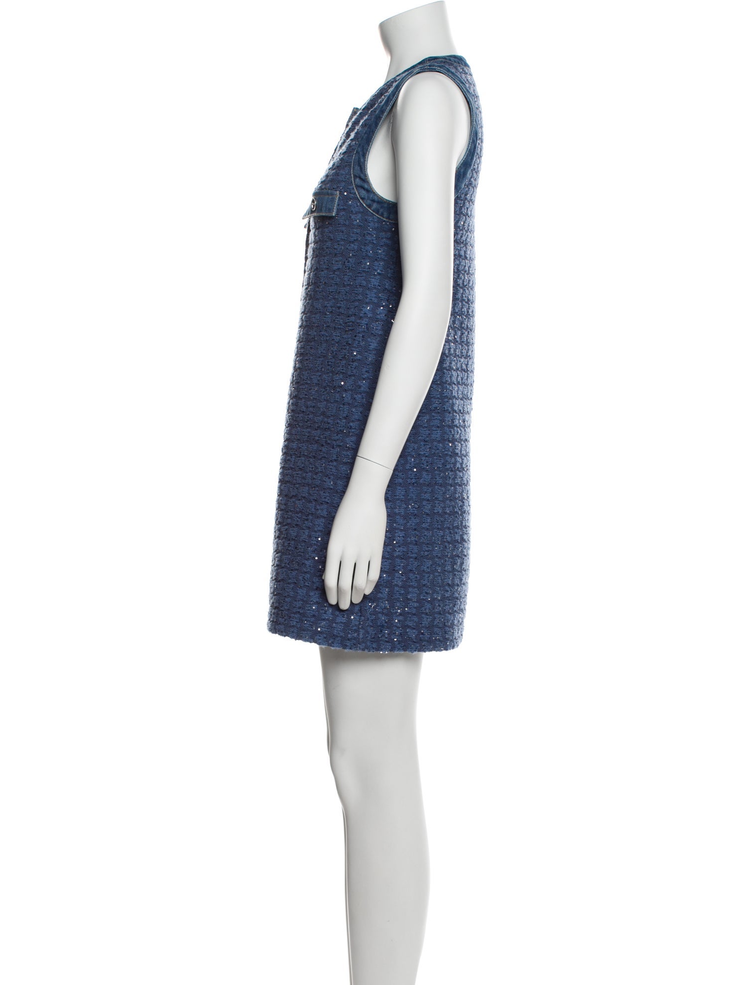 Sandro Crew Neck Mini Dress w/ Tags