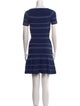 Sandro Cable Knit Mini Dress