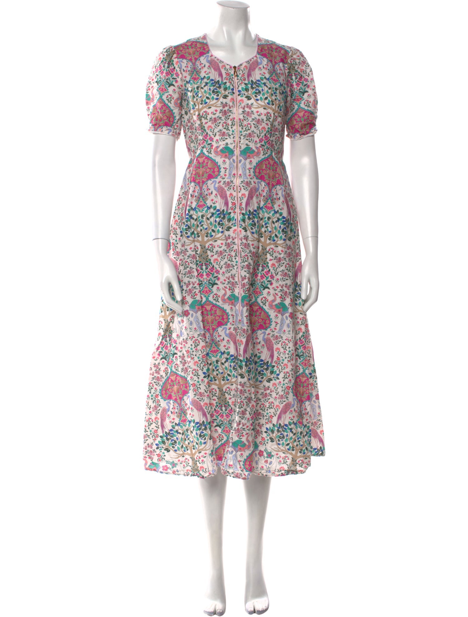 Sandro Linen Long Dress