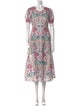 Sandro Linen Long Dress